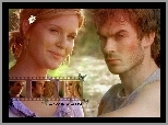 Filmy Lost, Ian Somerhalder, stokrotka, Maggie Grace